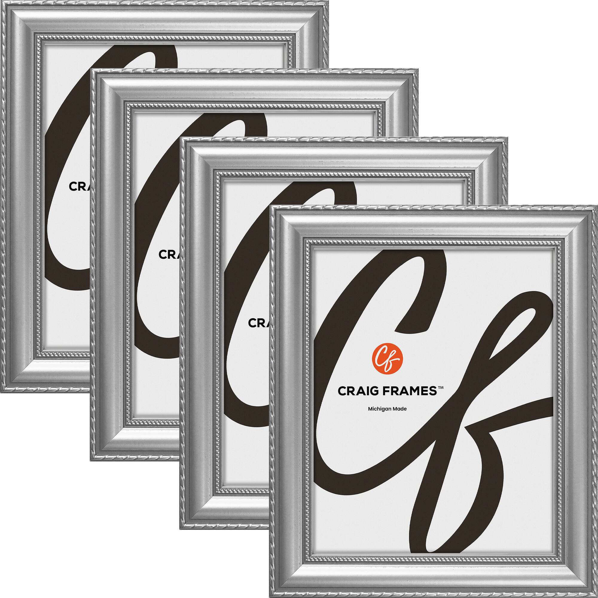 Pack Craig Frames Victoria Silver Picture Frame